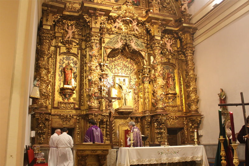 BENDICIÓN DEL NUEVO RETABLO